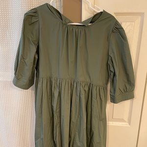 Lulus Sage Babydoll Dress